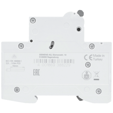 5SL WYŁĄCZNIK NADPRĄDOWY C 25A 1P 1M 6KA