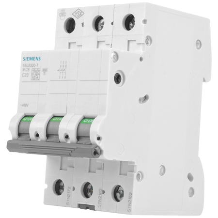 5SL WYŁĄCZNIK NADPRĄDOWY C 20A 3P 3M 6KA
