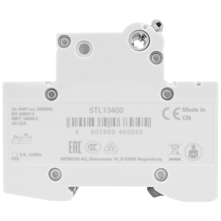 5TL1 ROZŁĄCZNIK IZOLACYJNY 40A 3P 3Z 3M 440V AC