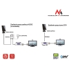 Antena TV DVB-T/T2 H.265 HEVC Maclean MCTV-970 wewnętrzno - zewnętrzna, czarna -233838
