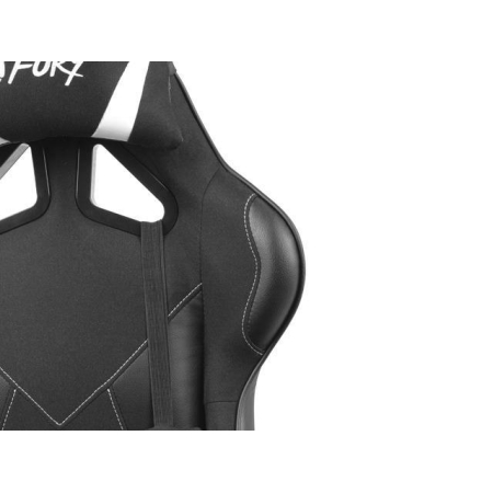Fotel dla gracza Fury Avenger L czarno-biały-247037