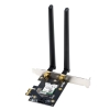Karta sieciowa Asus PCE-AX1800 Dual Band PCI-E WiFi 6 (802.11ax), Bluetooth 5.2, WPA3, OFDMA, MU-MIMO-264425