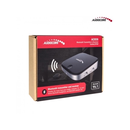 Adapter Bluetooth Audiocore AC830 2 W 1 Transmiter Odbiornik Apt-X Spdif - Chipset CSR BC8670  -264511