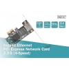 Karta sieciowa DIGITUS przewodowa PCI Express 1x RJ45 2.5 Gigabit Ethernet 10/100/1000/2500Mbps-265998