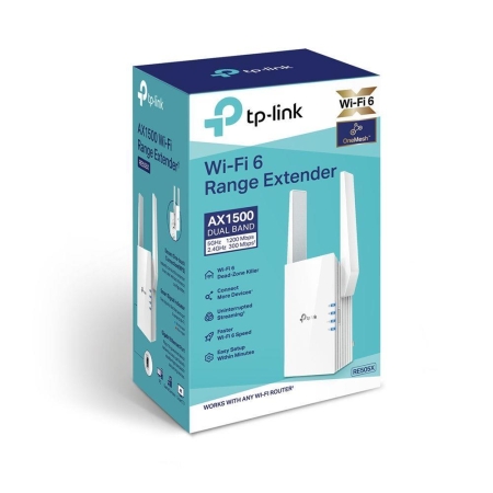 Wzmacniacz sygnału TP-Link RE505X AX1500 Wi-Fi 802.11b/g/n/ac/ax-265538