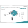 Karta sieciowa DIGITUS przewodowa USB 3.1 Typ C + USB A do 1x RJ45 2.5 Gigabit Ethernet 10/100/1000/2500Mbps-266022