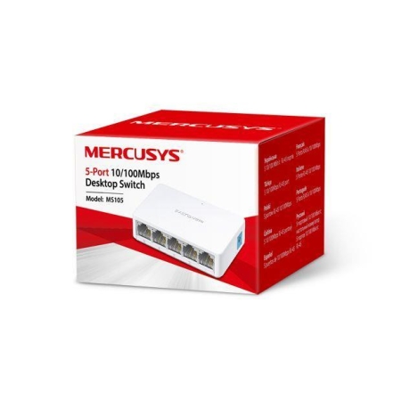 Switch niezarządzalny Mercusys MS105 5x 10/100Mb/s-270668