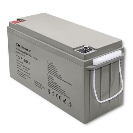 Akumulator AGM Qoltec 12V | 150Ah | max2250A-275159