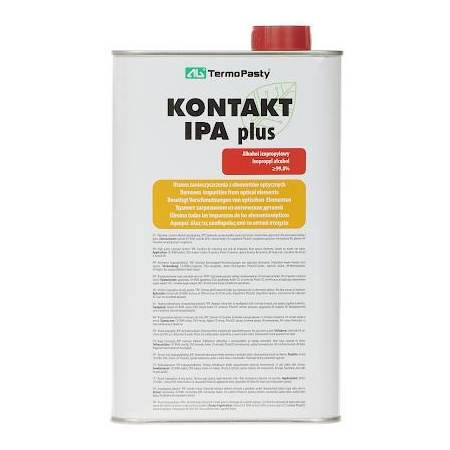 ALKOHOL IZOPROPYLOWY KONTAKT-IPA-PLUS/1000 KANISTER METALOWY 1000ml AG TERMOPASTY