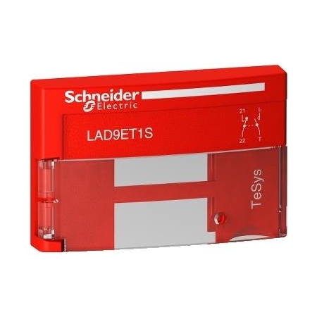 Schneider Electric Pokrywa ochronna do stycznika TeSys D 09…65A czerwona, LAD9ET1S