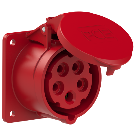 GNIAZDO SIŁOWE TABLICOWE  16/5 PROSTE IP44 400V 75X75