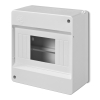 S-6 MINI ROZDZIELNIA PLASTIKOWA NT 6M 1X 6M N+PE IP20 IK05 140X130X66 BEZ DRZWI BIAŁY 0613-00