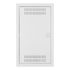 MSF RP ROZDZIELNIA PLASTIKOWA MULTIMEDIALNA PT 42M 3X 12M Z PŁYTĄ IP30 603X358X94 DRZWI METAL BIAŁY