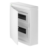 ELEGANT ROZDZIELNIA PLASTIKOWA NT 24M 2X 12M N+PE IP40 IK05 350X310X104 DRZWI PEŁNE BIAŁY