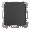 VESTRA MODUŁ CZARNY GNIAZDO 2P+Z Z KLAPKĄ IP44 ZACISKI ŚRUBOWE 16A 250V