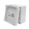 PUSZKA INSTALACYJNA NT 105X105X66 IP65 IK07 BEZ DŁAWIKÓW SZARY INDUSTRIAL