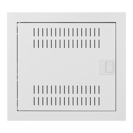 MSF RP ROZDZIELNIA PLASTIKOWA MULTIMEDIALNA PT 14M Z PŁYTĄ IP30 329X358X94 DRZWI METALOWE BIAŁY