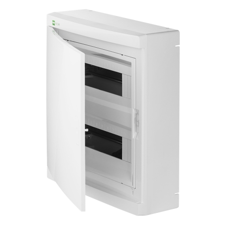 ELEGANT ROZDZIELNIA PLASTIKOWA NT 24M 2X 12M N+PE IP40 IK05 350X310X104 DRZWI PEŁNE BIAŁY