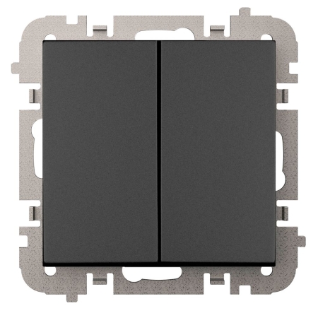 VESTRA MODUŁ CZARNY ŁĄCZNIK SERYJNY UNIWERSALNY IP20 ZACISKI SPRĘŻYNOWE 10AX 250V