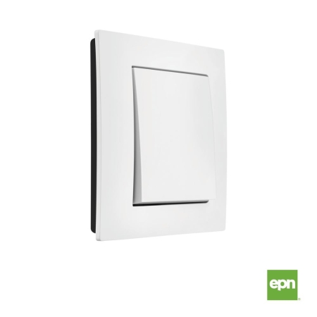 VESTRA MODUŁ BIAŁY ŁĄCZNIK UNIWERSALNY ''SCHODY'' IP20 ZACISKI SPRĘŻYNOWE 10AX 250V