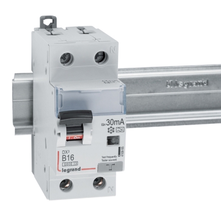 P312 DX3 B 16A/ 30MA/A WYŁĄCZNIK RÓŻNICONADPRĄDOWY B 16A 1P+N 2M 30MA A 6KA