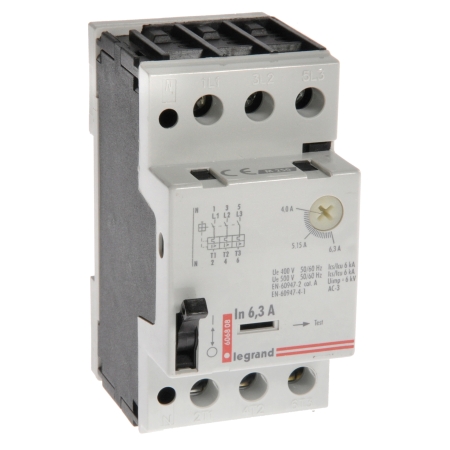 M250 WYŁĄCZNIK SILNIKOWY  6.3A 2.5M 230V AC