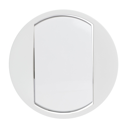 CELIANE Biały Przycisk wahadłowy pojedynczy