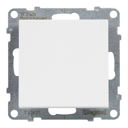 SUNO 2 MODUŁ BIAŁY ŁĄCZNIK 1-BIEGUNOWY ZACISKI SPRĘŻYNOWE 10AX 250V