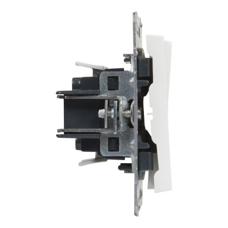 SUNO 2 MODUŁ BIAŁY ŁĄCZNIK SERYJNY ZACISKI SPRĘŻYNOWE 10AX 250V