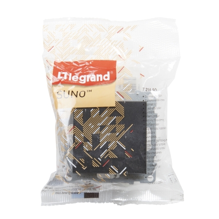 SUNO 2 MODUŁ CZARNY ŁĄCZNIK 1-BIEGUNOWY ZACISKI SPRĘŻYNOWE 10AX 250V