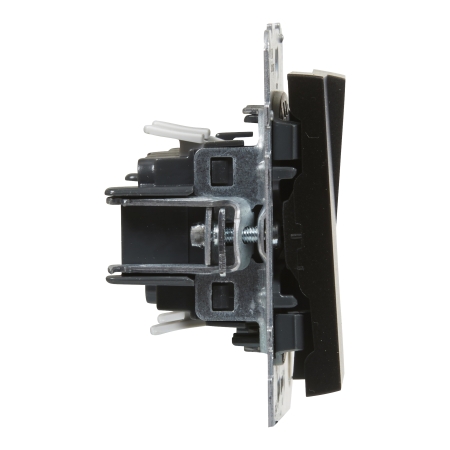 SUNO 2 MODUŁ CZARNY ŁĄCZNIK SERYJNY ZACISKI SPRĘŻYNOWE 10AX 250V