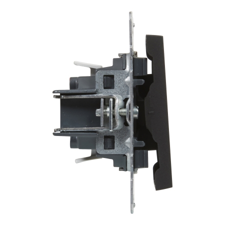 SUNO 2 MODUŁ CZARNY ŁĄCZNIK UNIWERSALNY ZACISKI SPRĘŻYNOWE 10AX 250V