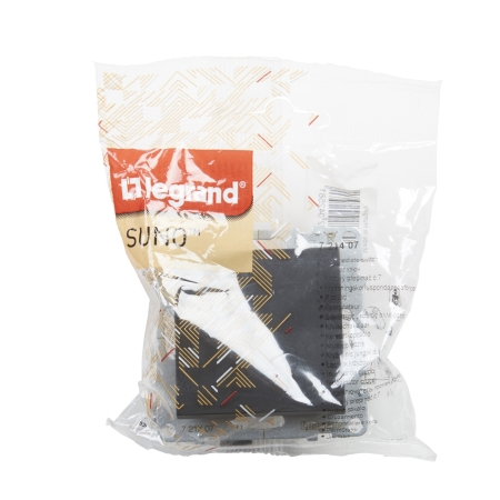 SUNO 2 MODUŁ CZARNY ŁĄCZNIK KRZYŻOWY ZACISKI ŚRUBOWE 10AX 250V