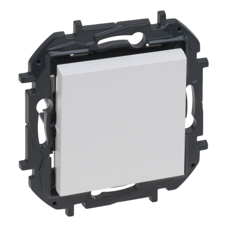 NILOE STEP MODUŁ BIAŁY ŁĄCZNIK UNIWERSALNY ZACISKI SPRĘŻYNOWE 10AX 250V