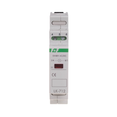 LK-712R LAMPKA SYGNALIZACYJNA MODUŁOWA 1M 130-260V AC/DC CZERWONY