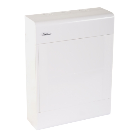 SRN-24/B ROZDZIELNIA PLASTIKOWA NT 24M 2X 12M N+PE 397X298X95 IP40 DRZWI PEŁNE BIAŁY