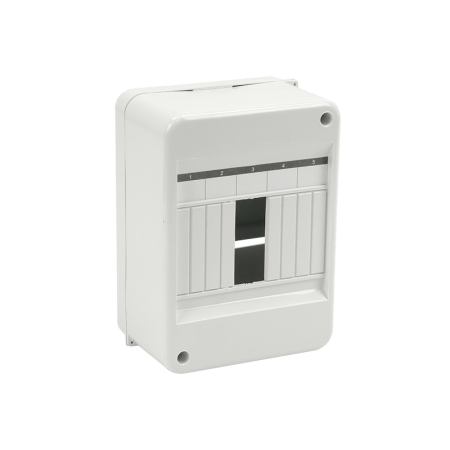 RNO-5 ROZDZIELNIA PLASTIKOWA NT 5M 1X 5M IP30 IK06 140X102X67 BEZ DRZWI BIAŁY