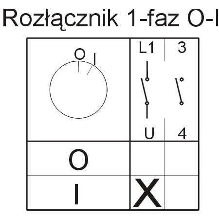 ŁUK E12-53 0-1 ŁĄCZNIK KRZYWKOWY OB 12A IP44
