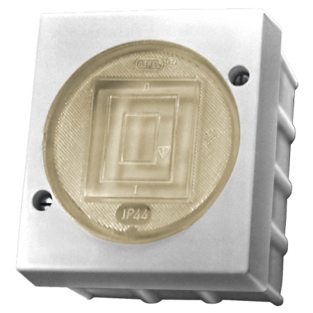 430 LAMBDA BIAŁY ŁĄCZNIK NT 1-BIEGUNOWY IP44 ZACISKI ŚRUBOWE 6A 250V