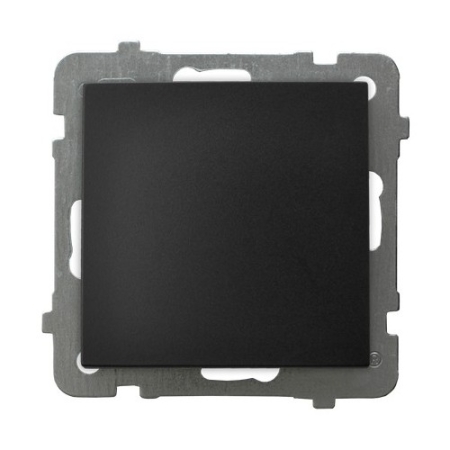 AS MODUŁ CZARNY MAT ŁĄCZNIK 1-BIEGUNOWY ZACISKI ŚRUBOWE 10AX 250V