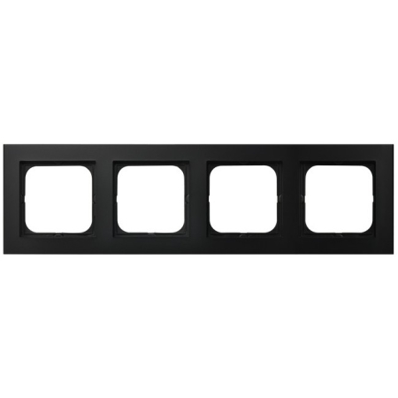 SONATA CZARNY MAT RAMKA 4X