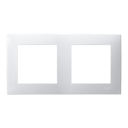 SZAFIR BIAŁY RAMKA 2X