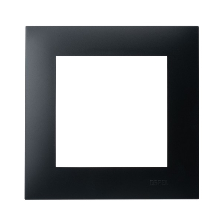 SZAFIR CZARNY MAT RAMKA 1X