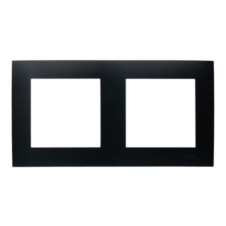 SZAFIR CZARNY MAT RAMKA 2X