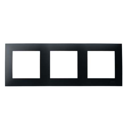 SZAFIR CZARNY MAT RAMKA 3X