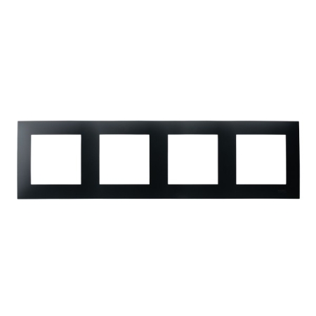 SZAFIR CZARNY MAT RAMKA 4X