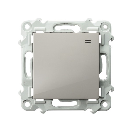 SZAFIR KASZMIROWY BEŻ ŁĄCZNIK KRZYŻOWY