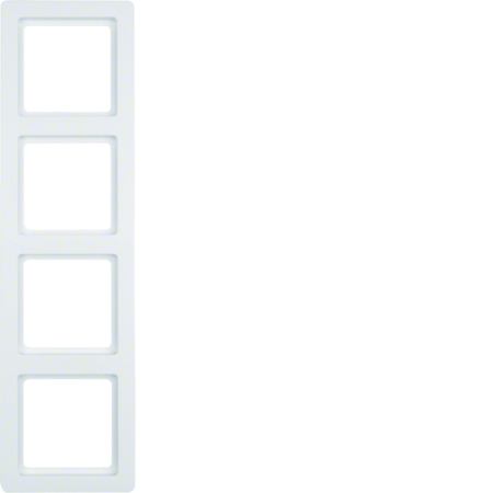 Q.1 BIAŁY AKSAMIT RAMKA 4X