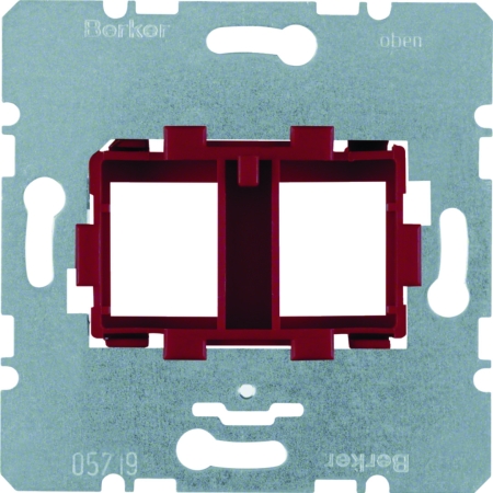 ONE PLATFORM MODUŁ CZERWONY PŁYTKA DO GNIAZD 2X UAE PŁASKA