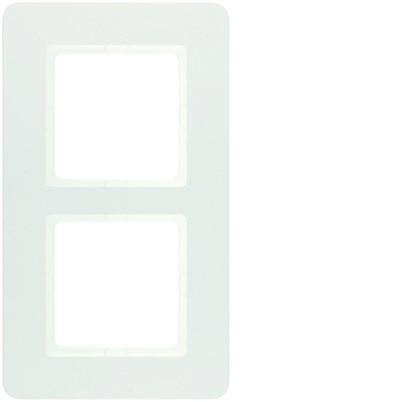 Q.7 BIAŁY AKSAMIT RAMKA 2X